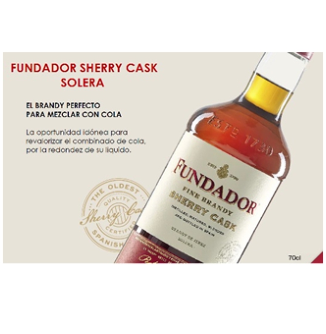 FUNDADOR SHERRY CASK SOLERA