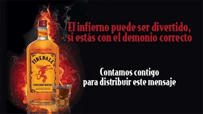 FIREBALL (Cinnamon Whisky)